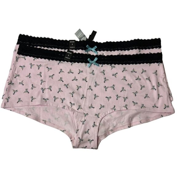torrid Other - NEW! Torrid Pink Boyshorts Hummingbirds Women's Size 3X